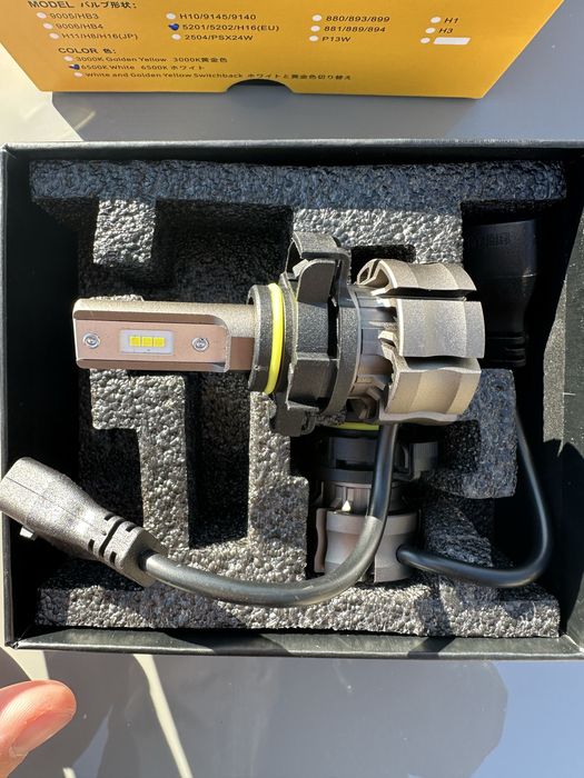 Лед крушки H16