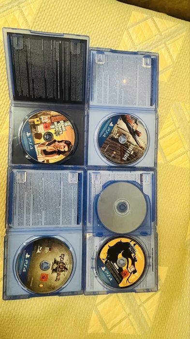 Продам 4 диска для пс 4