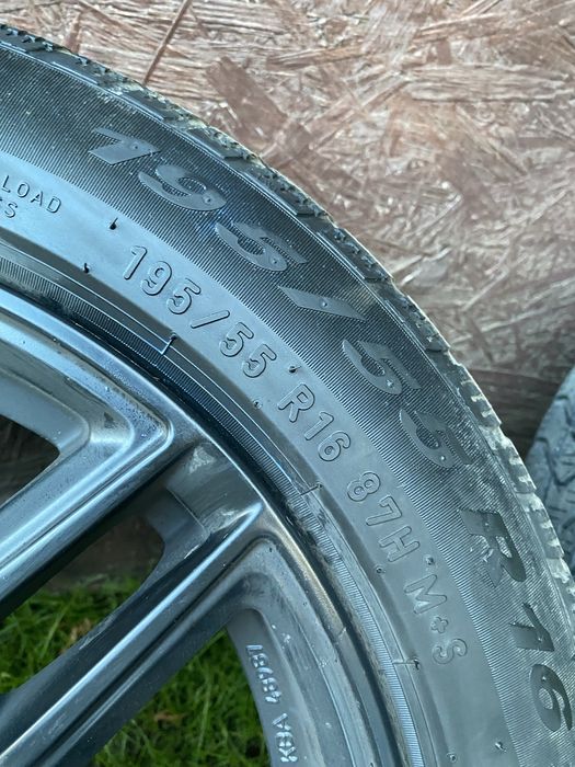 Jante bmw  r16 cu anvelope