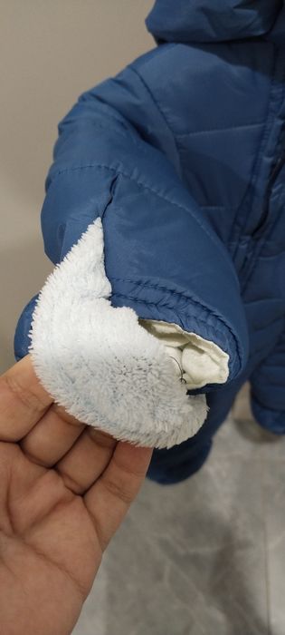 Комбинезон зимний для новорожденных