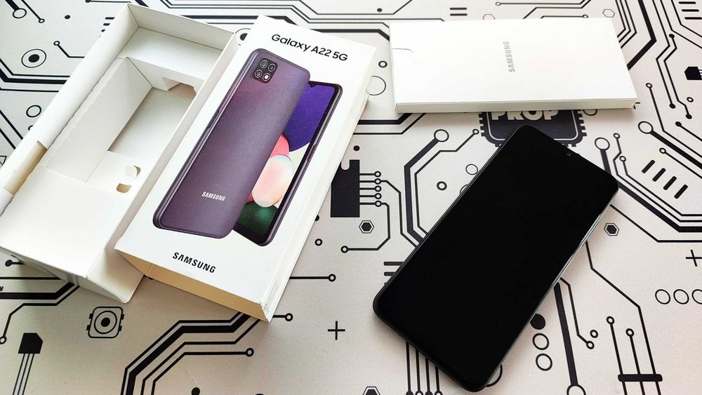 Samsung galaxy A22 5G, nu la cutie