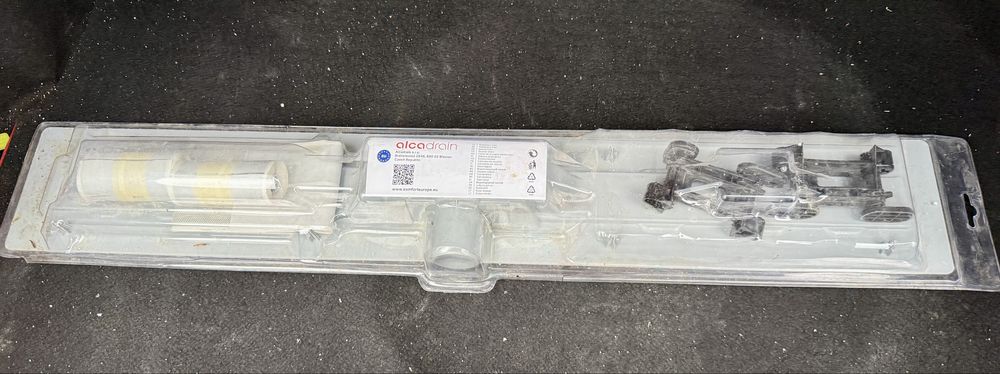 Rigola dus inox Komfort 75 cm