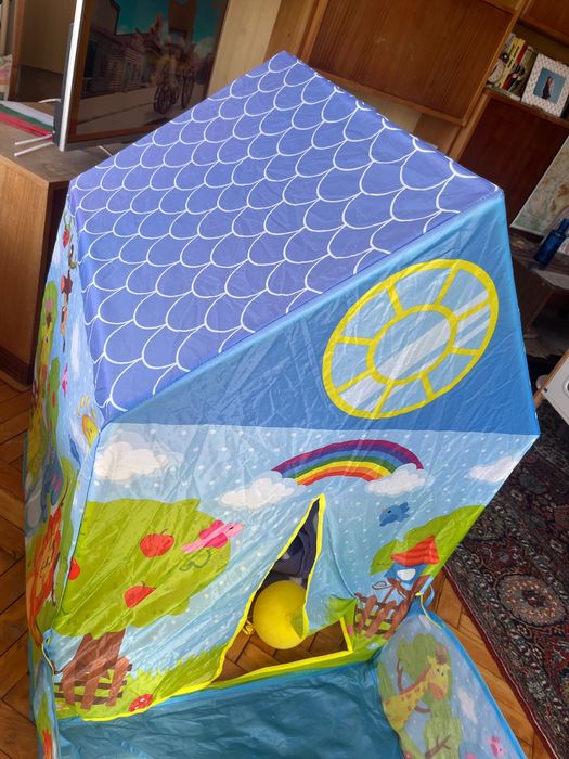 Детски кът , играчка с 2 зони. Чисто ново