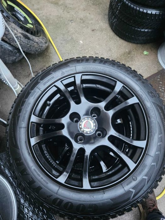 Лети джанти 15 цола  4х100 гуми 185/65/15