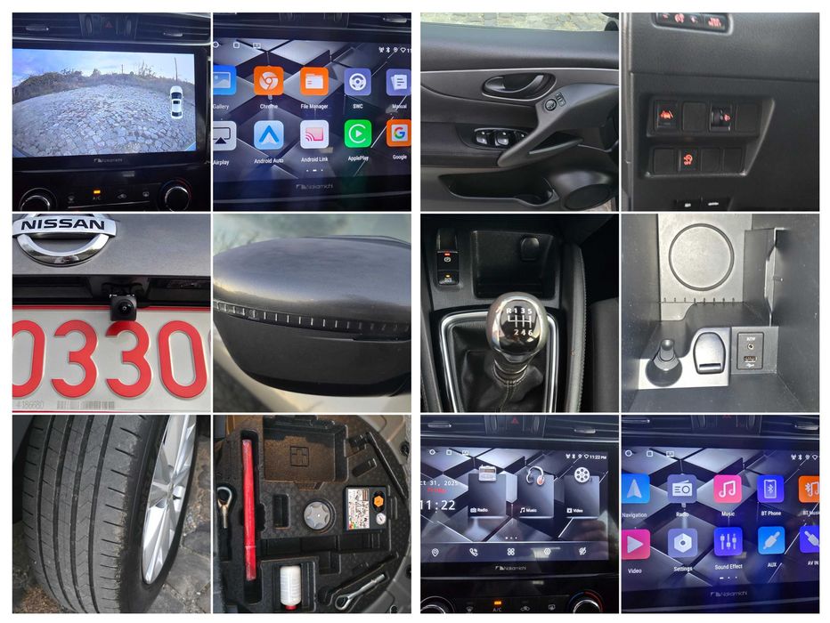 Nissan Qashqai/2018/1,5 dci/110 hp/Euro 6/Navi/Camera/Pilot/Leduri/