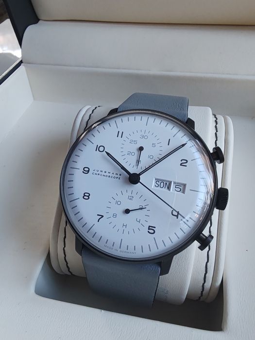 Ceas Junghans Max Bill Chronoscope Automatic Chronograph Nou-Nepurtat!