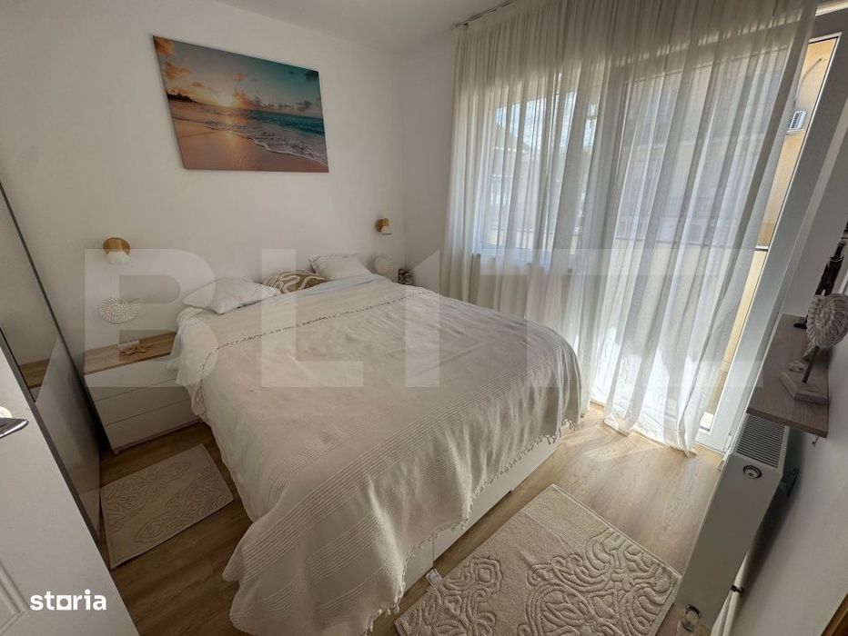 Apartament cu 2 camere, etaj intermediar, balcon, parcare, zona Porii