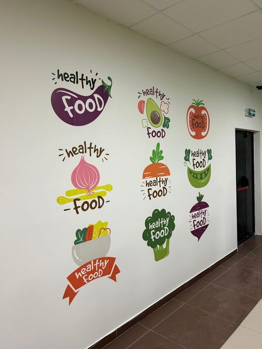 Настенным принт картины, роспись стен