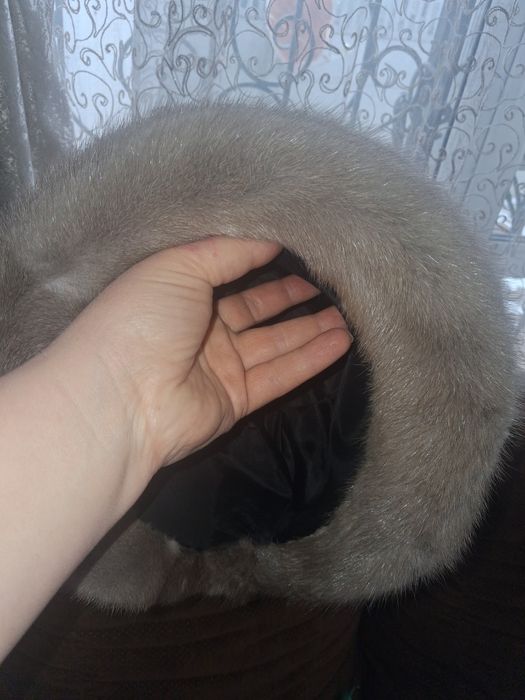 Продам шапку натуральный мех