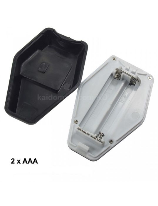 Задна LED стоп светлина за велосипед RAYPAL, 80 Lum, 2xAAA, 4 режима