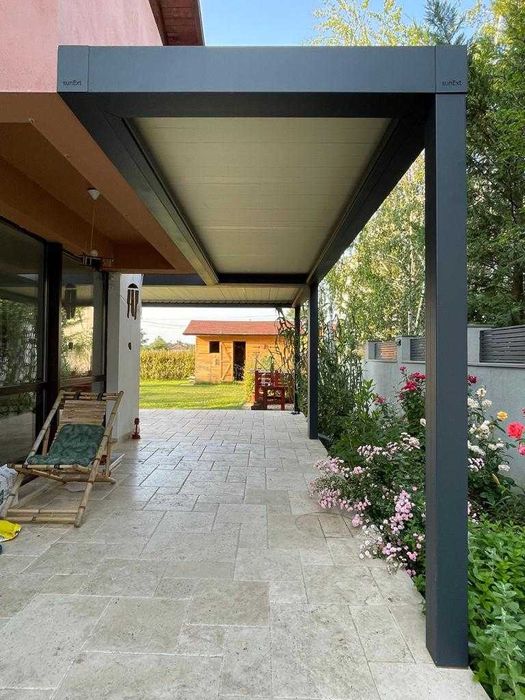 Inchideri balcoane, compartimentari sticla, pergole