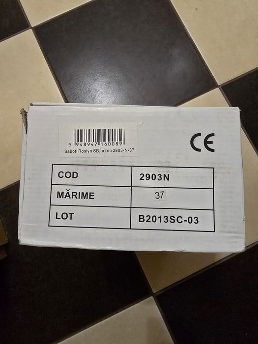 SANDALE DE LUCRU - Noi - Marimea 37