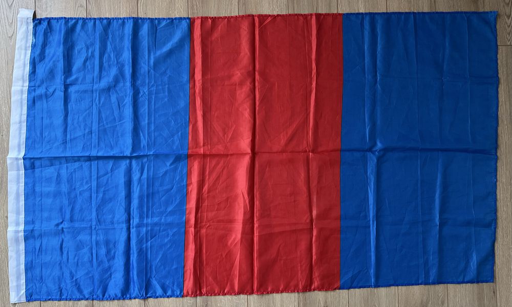 Steag ros albastru Steaua colectie si fular Steaua Bucuresti