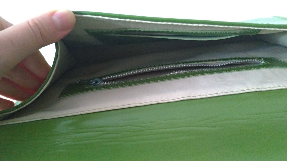 Genti tip plic, din piele naturala