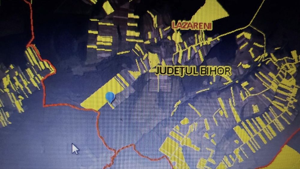 Teren extravilan 5.354 mp | Caranzei - Lăzăreni, Bihor | CF + Cadastru | Acces la drum