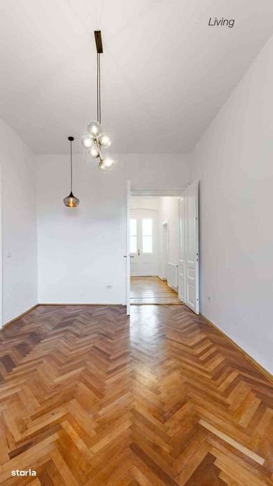 Apartament complet renovat, 3 camere, 2 bai, 91 mp, zona Bălăcescu
