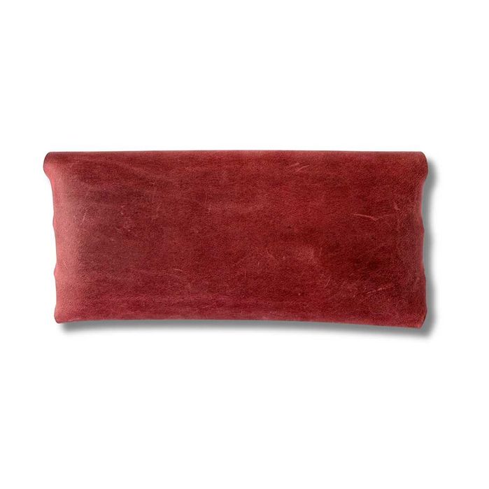 Toc de ochelari slim din piele naturala