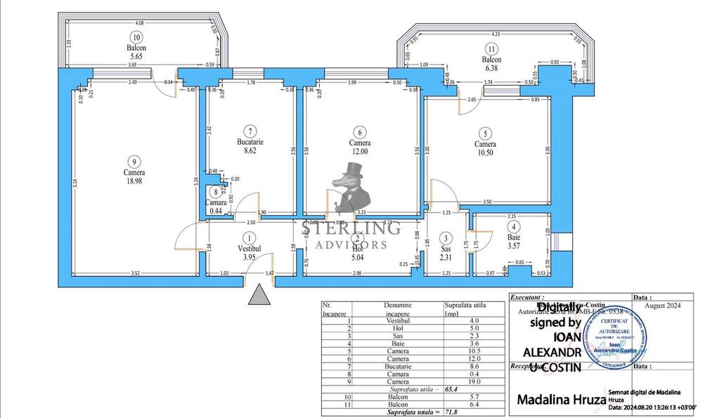 Apartament 3 camere langa Parcul Tei si Facultatea de Constructii