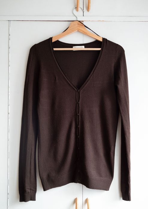 Кафява жилетка Stradivarius