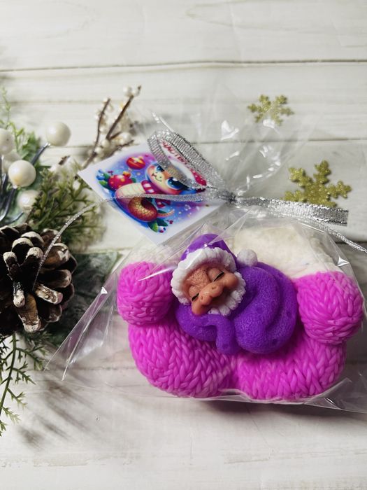 Мыло ручной работы новогоднее