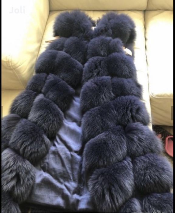 Елек естествена кожа лисица