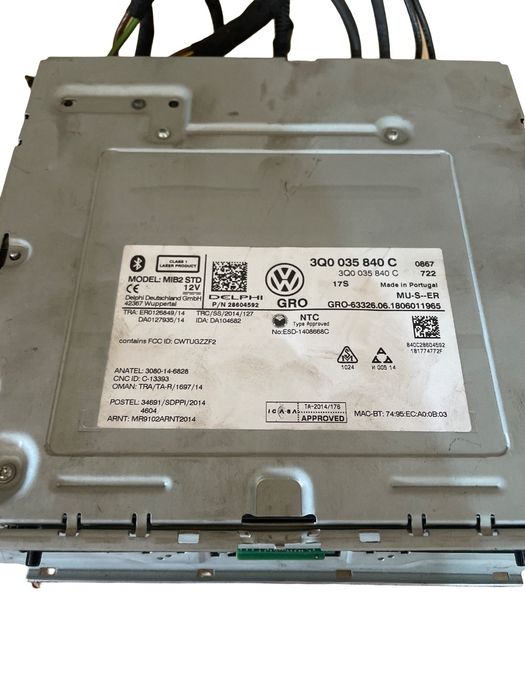 Cd/Dvd Harti Navigatie Volkswagen Golf Vii - > 3Q0035840C