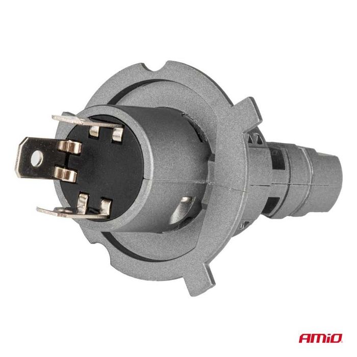 Комплект 2бр. LED ЛЕД Диодни крушки AMIO H4 44W 12V 6000k