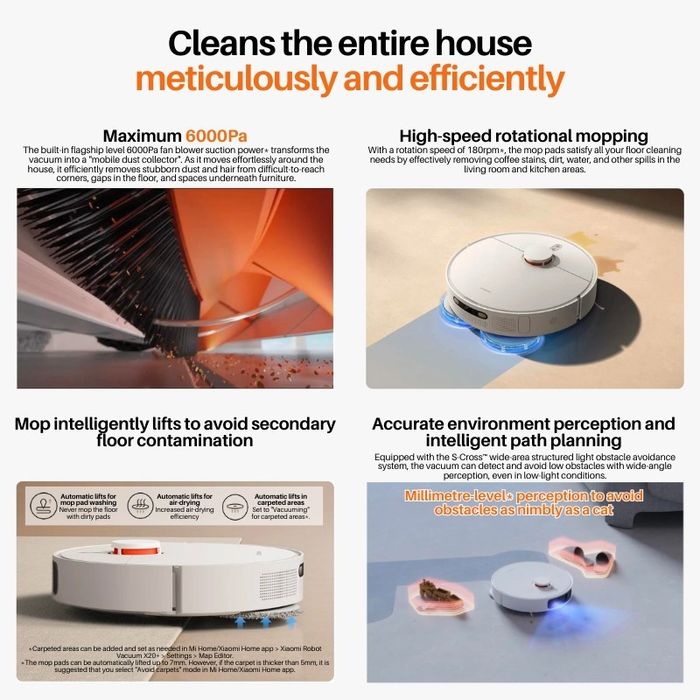 Xiaomi Mi Robot Vacuum E12 Naqt va Nasiyaga