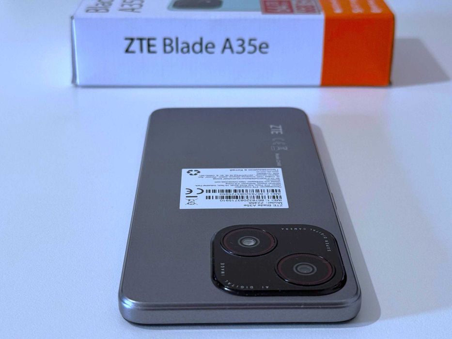 Бартер! НОВ! ZTE Blade A35e Silver Grey (Сив) 5000mAh