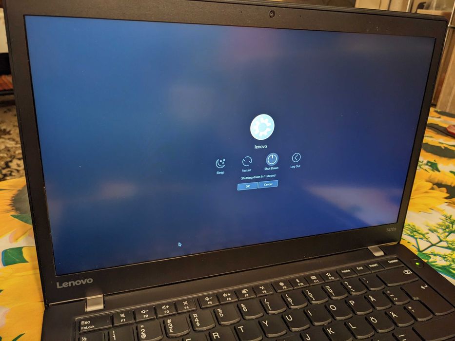 Lenovo T470s i5-7300U 8GB RAM DDR4 256GB NVME