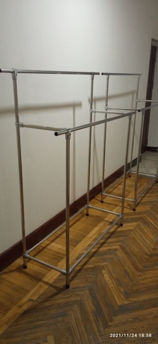 Рейлы Вешалка гардеробная. Грузоподъемность 80 кг. Вешилка.вишилка.