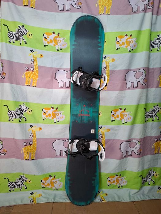 Placa snowboard Burton 162 cm wide cu legaturi noi incluse