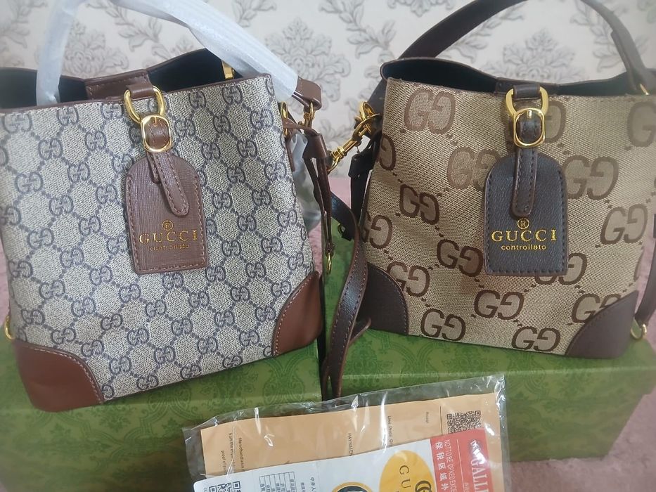 Новые сумки в коробке с пыльником