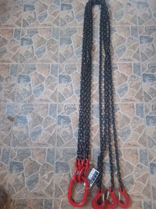 Lanțuri macara 3 metri 4 brate 6 tone