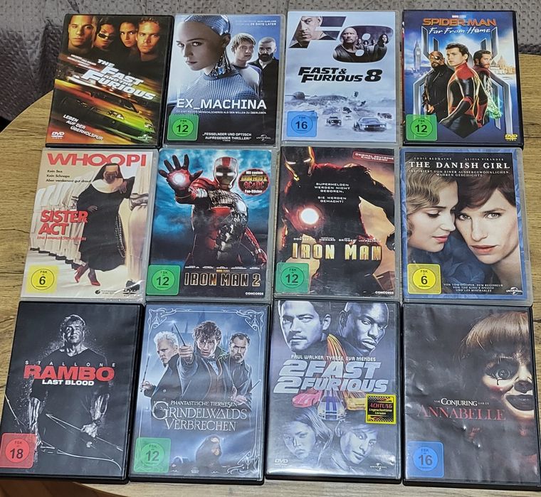 DVD Филми без БГ субс