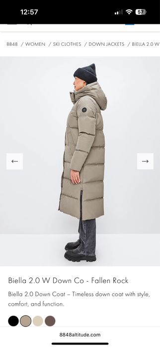 Geaca de puf Biella 2.0 W Down Co 8848 Altitude