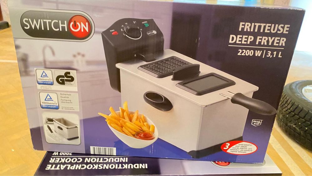 Friteuza Switch On, 2200W, 3,1L (Kaufland), NOU