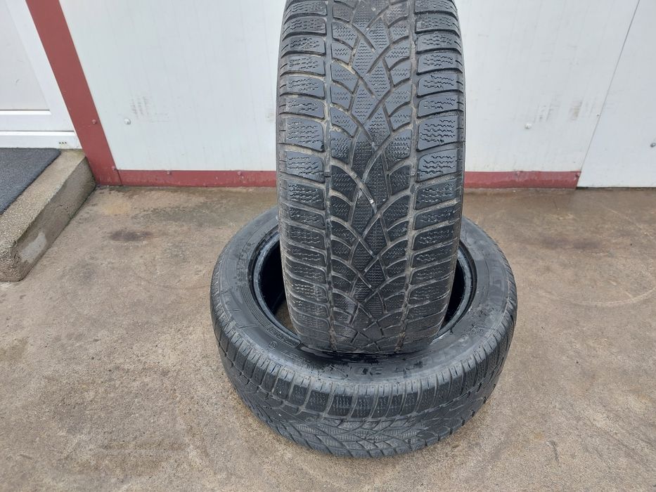 150 lei bucata! Doua anvelope RUNFLAT IARNA/M+S 245 50 18 Dunlop