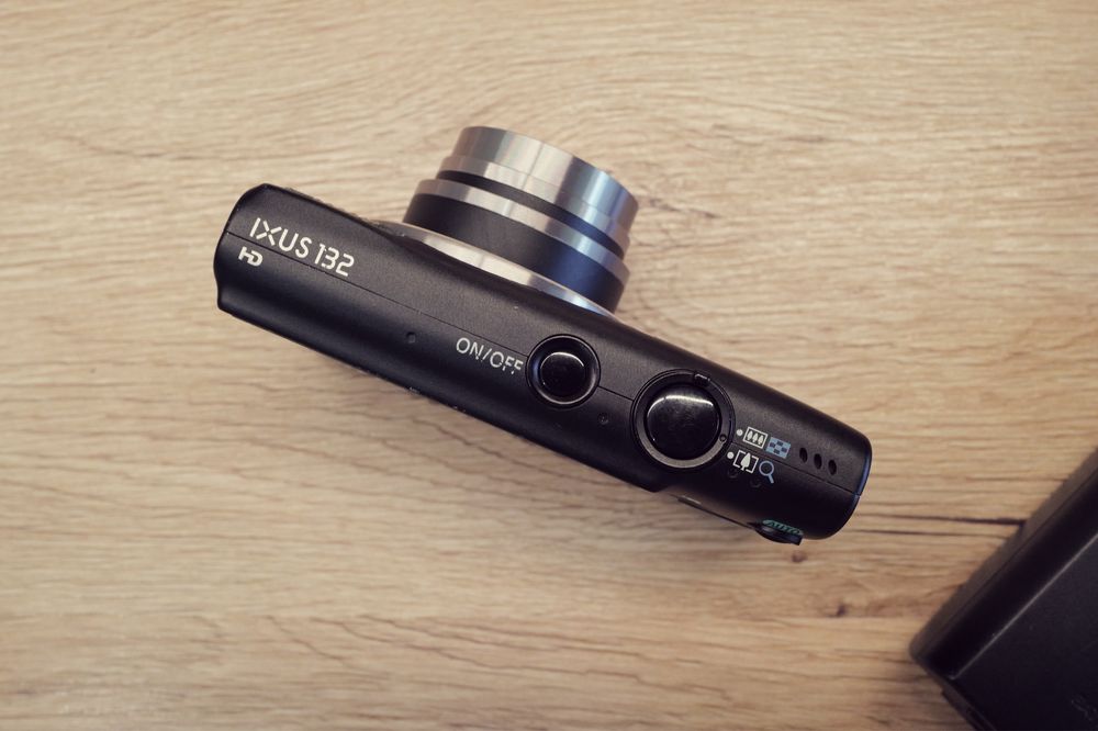 Aparat foto Canon Ixus 132 Fronzen Black 16Mp ITP powershot data ora
