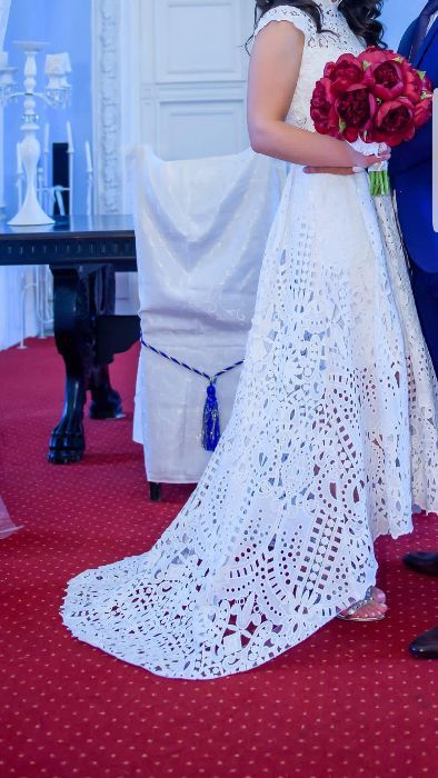 Rochie de ocazie dantela groasa