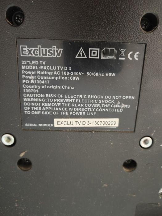 TV Exclusiv 81" full HD