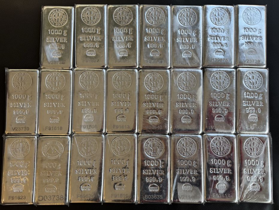 Сребърни кюлчета Nadir