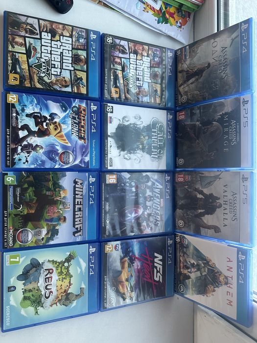 Sony playstation диский пс4 пс5