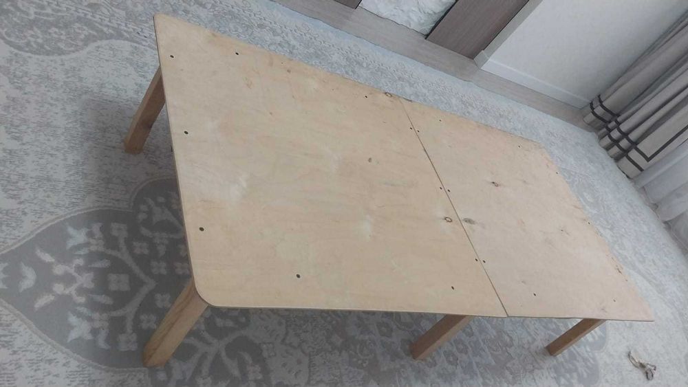 Жер стол төртбұрышты б/у