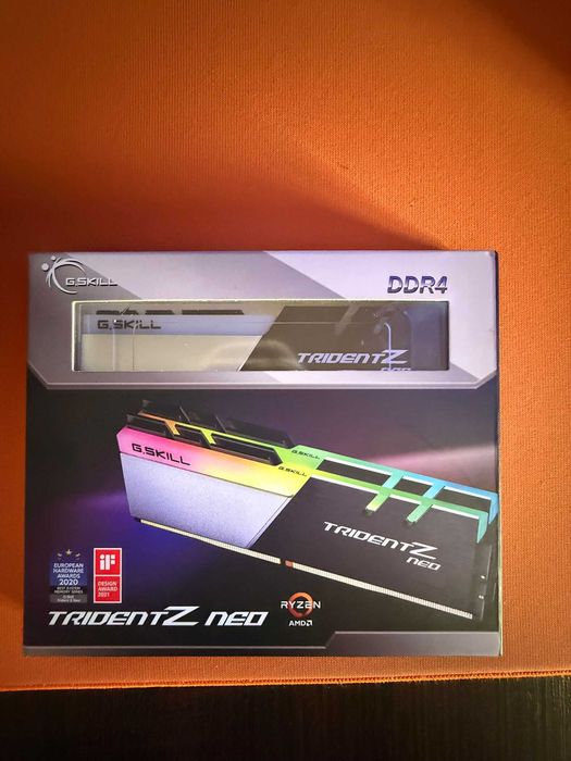 G.Skill TridentZ Neo 32GB (2X16) CL 16 DDR4 3600mhz