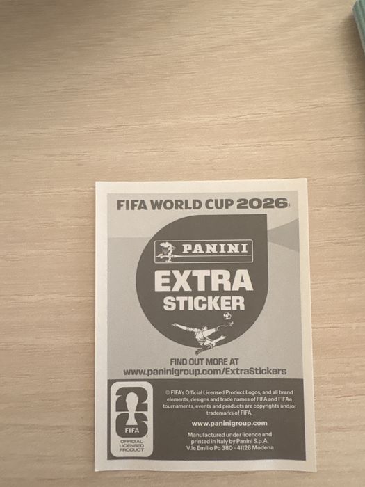 extra sticker Hakimi