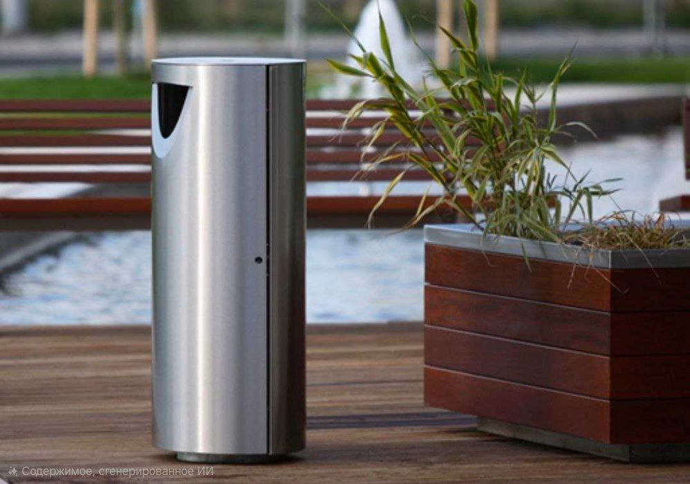 Урны и контейнеры из нержавеющей стали