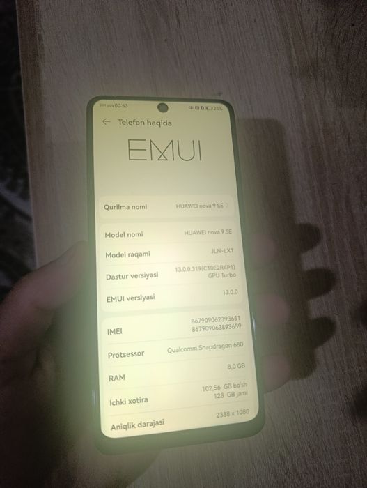 HUAWEI nova 9 SE
