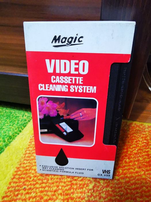 Caseta curatare cap redare VHS