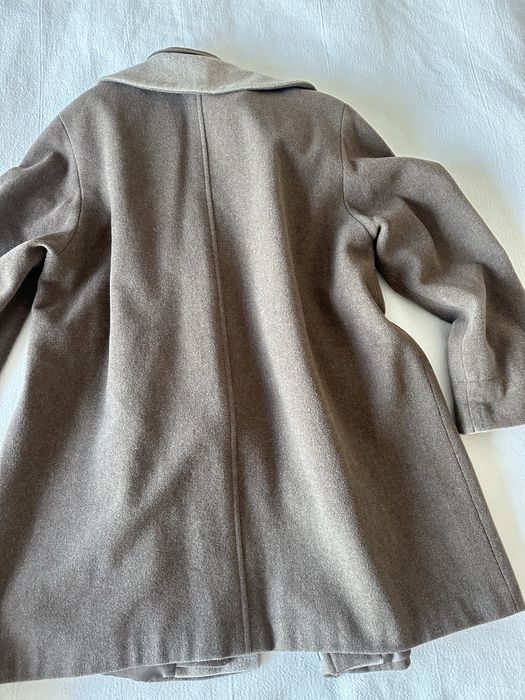 Palton lână XL dubla inchidere